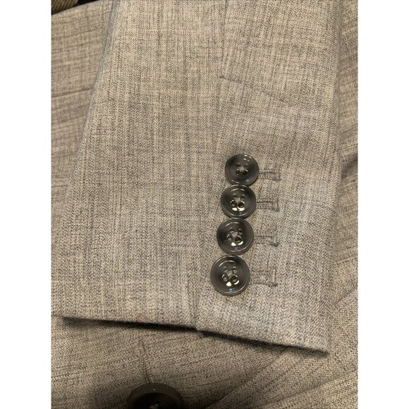 Abercrombie & Fitch Light Gray Blazer - Picture 4 of 5
